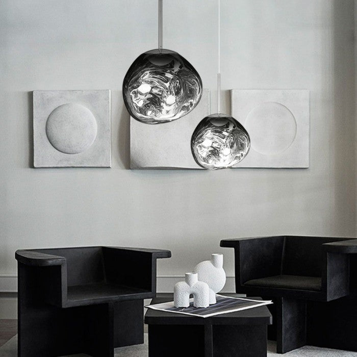 Asteris Dynamic Acrylic LED Ceiling Lamp for Interiors