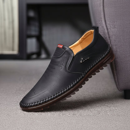 Mocassins en Cuir Véritable - Confort Souple