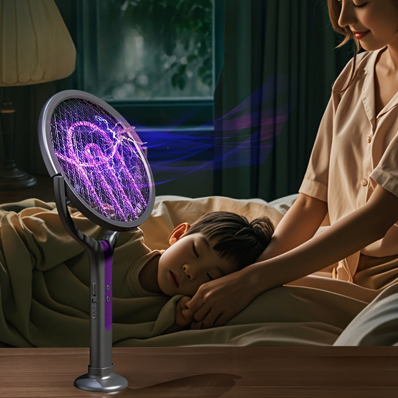 Electric Insect Killer Zapper — Extendable Handle, 2-in-1