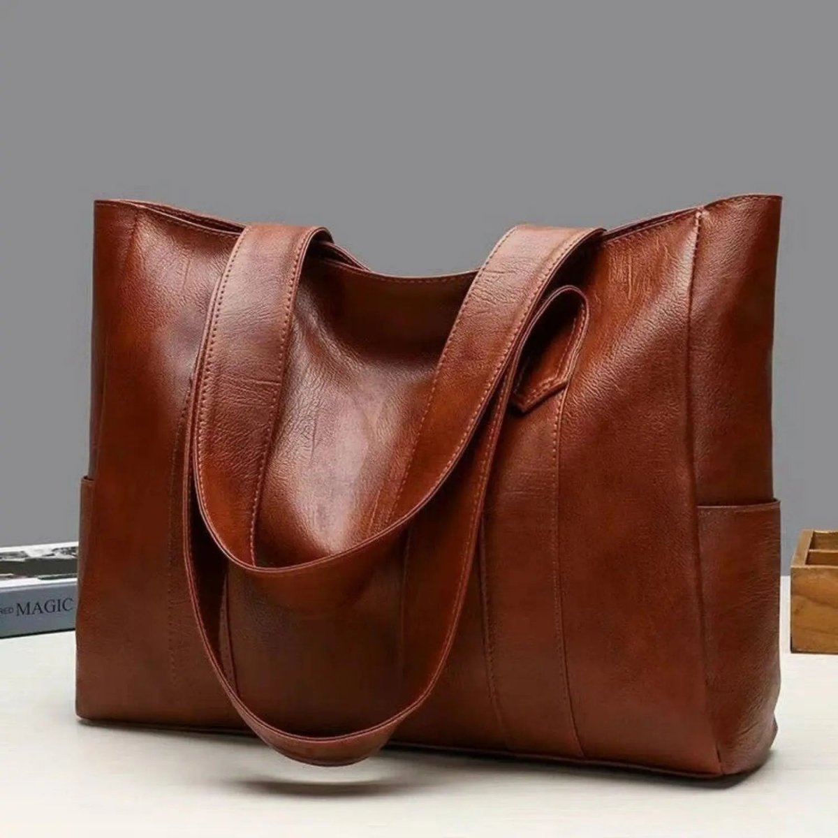 Retro Genuine Leather Shoulder Bag | ventumra