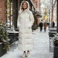 Maxi Hooded Winter Puffer Coat | ventumra