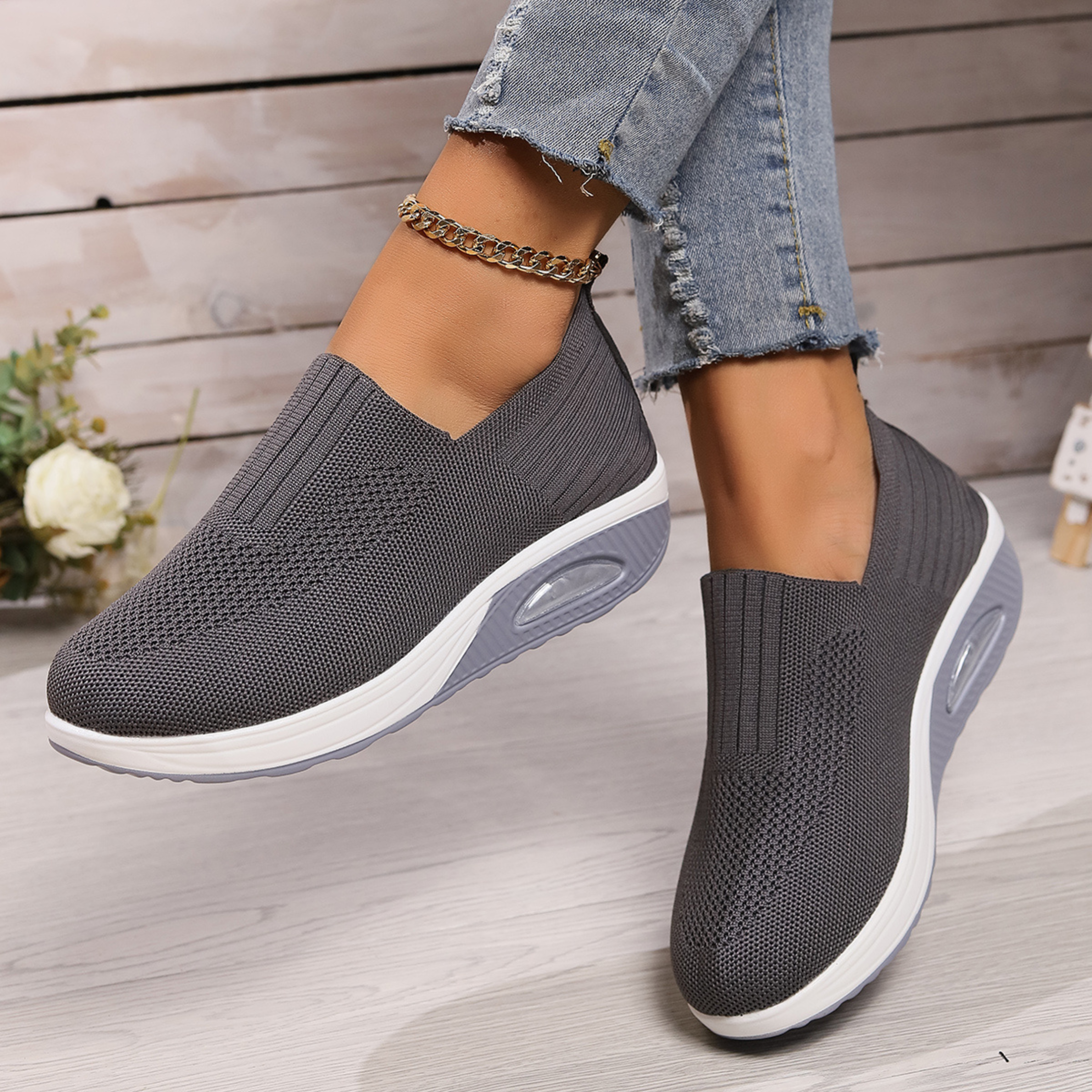 Orthopedic Slip-On Sneakers for Foot Comfort | ventumra