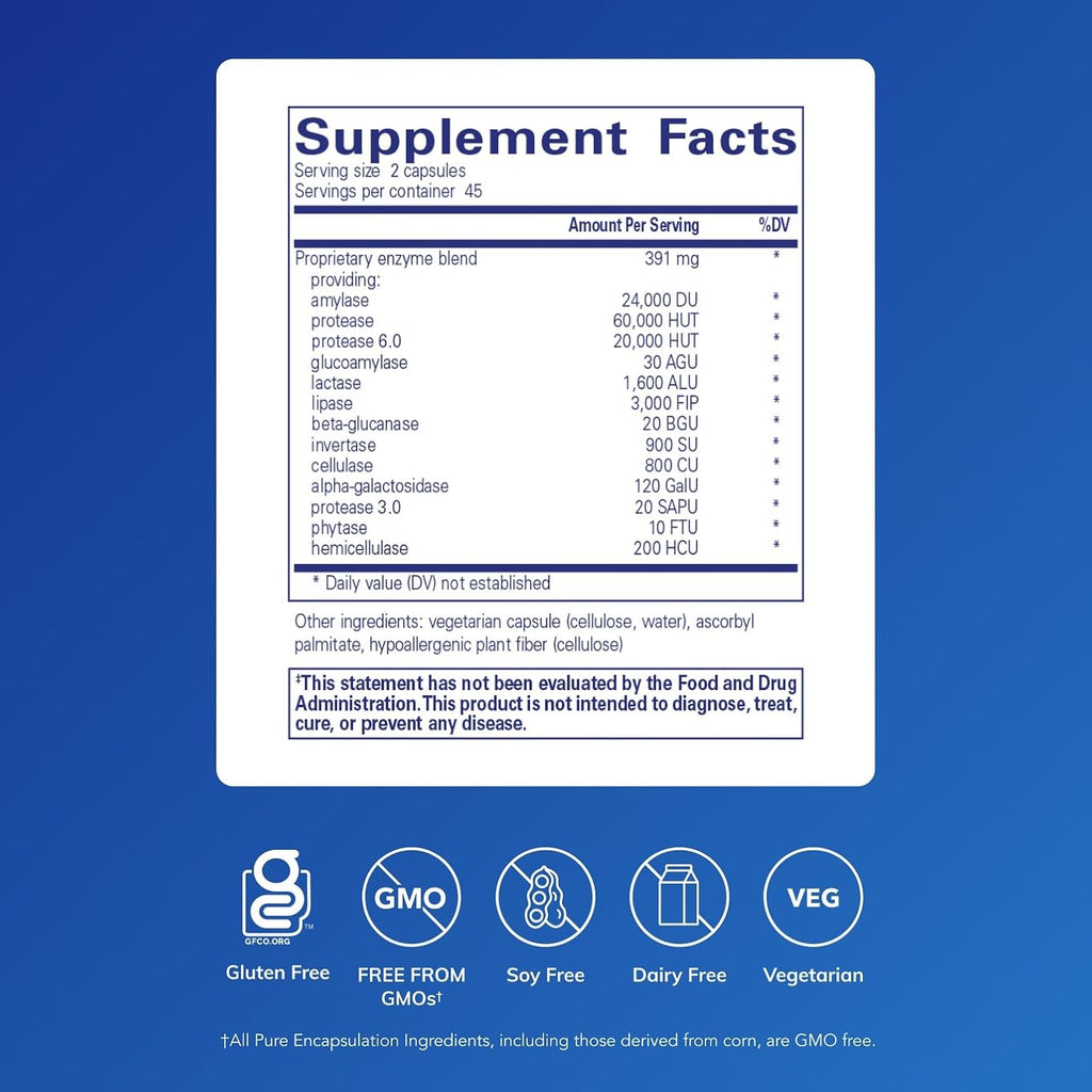 Digestive Enzymes Ultra: Full-Spectrum Gut Comfort & Nutrient Support