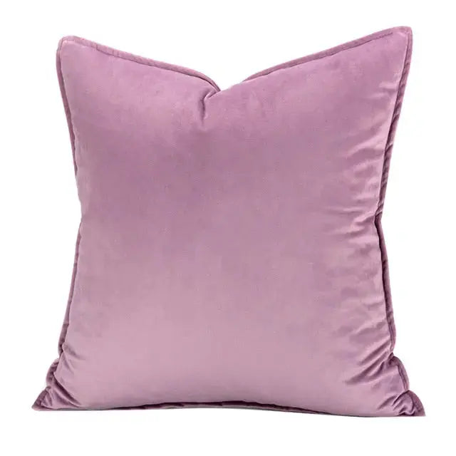 Plush Velvet Pillow Cover - European Design | ventumra