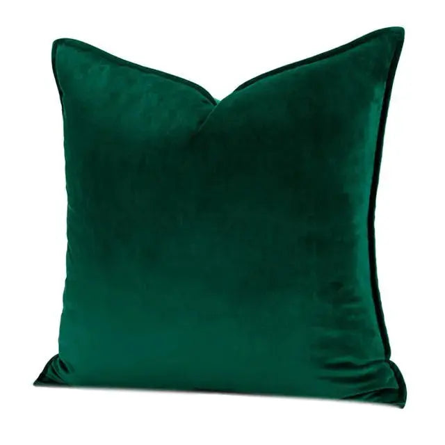 Plush Velvet Pillow Cover - European Design | ventumra