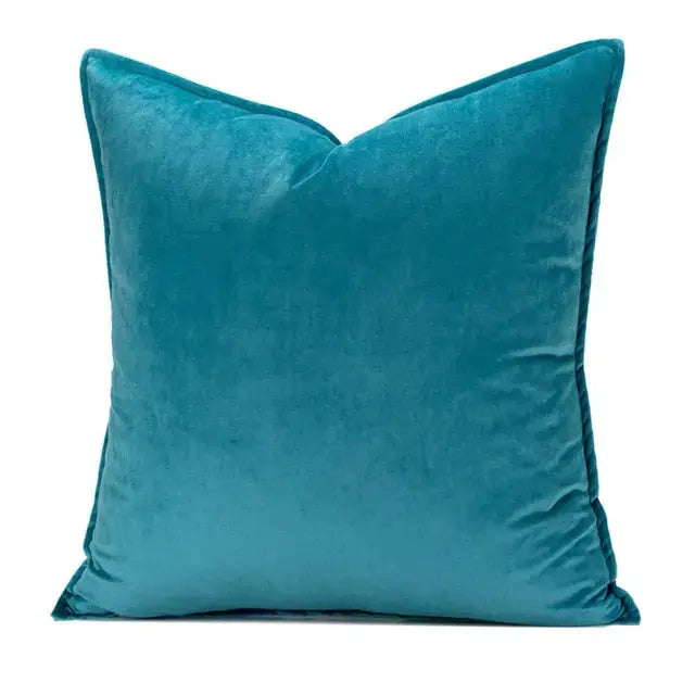 Plush Velvet Pillow Cover - European Design | ventumra