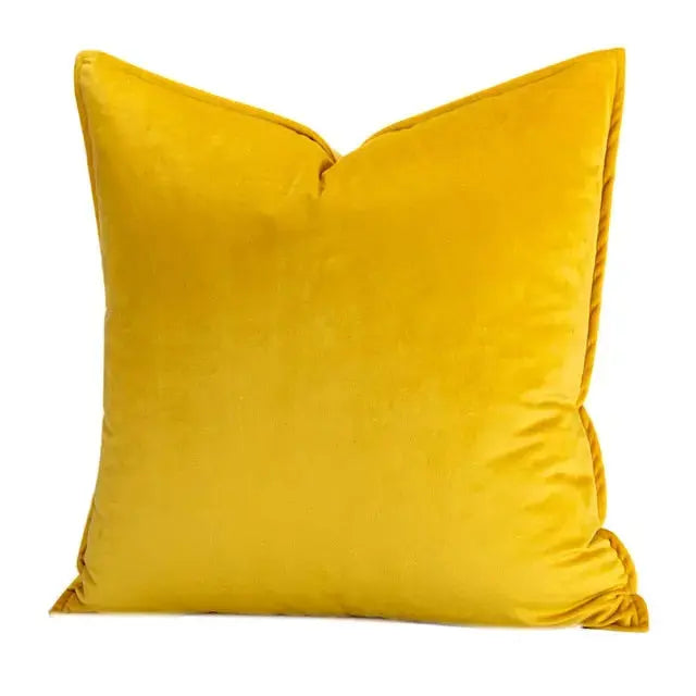 Plush Velvet Pillow Cover - European Design | ventumra