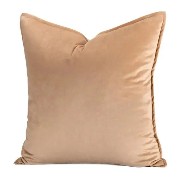 Plush Velvet Pillow Cover - European Design | ventumra