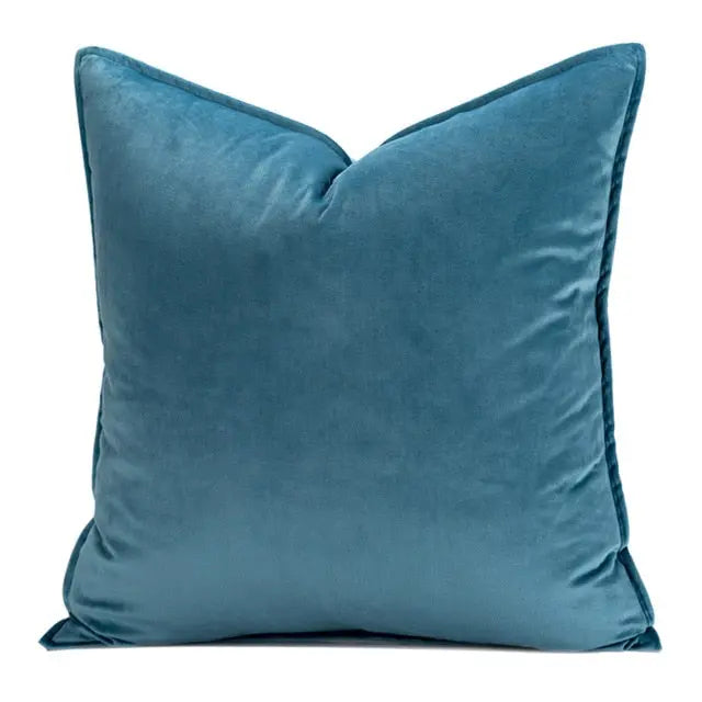 Plush Velvet Pillow Cover - European Design | ventumra