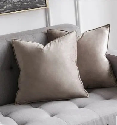 Plush Velvet Pillow Cover - European Design | ventumra