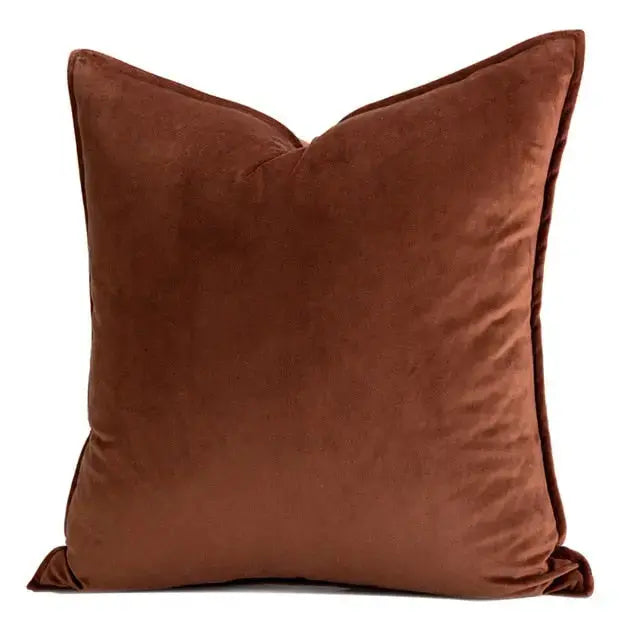 Plush Velvet Pillow Cover - European Design | ventumra