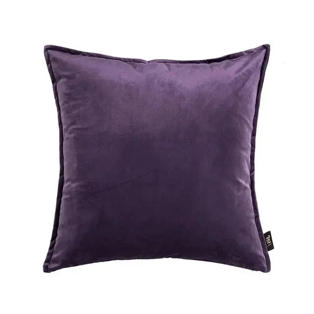 Plush Velvet Pillow Cover - European Design | ventumra