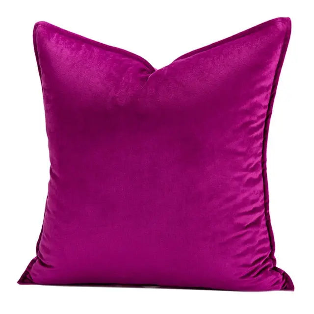 Plush Velvet Pillow Cover - European Design | ventumra