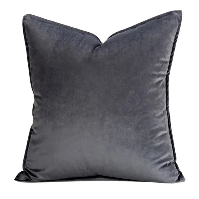 Plush Velvet Pillow Cover - European Design | ventumra
