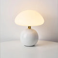 Mushio | Cream Bauhaus Mushroom Accent Lamp For Home Decor