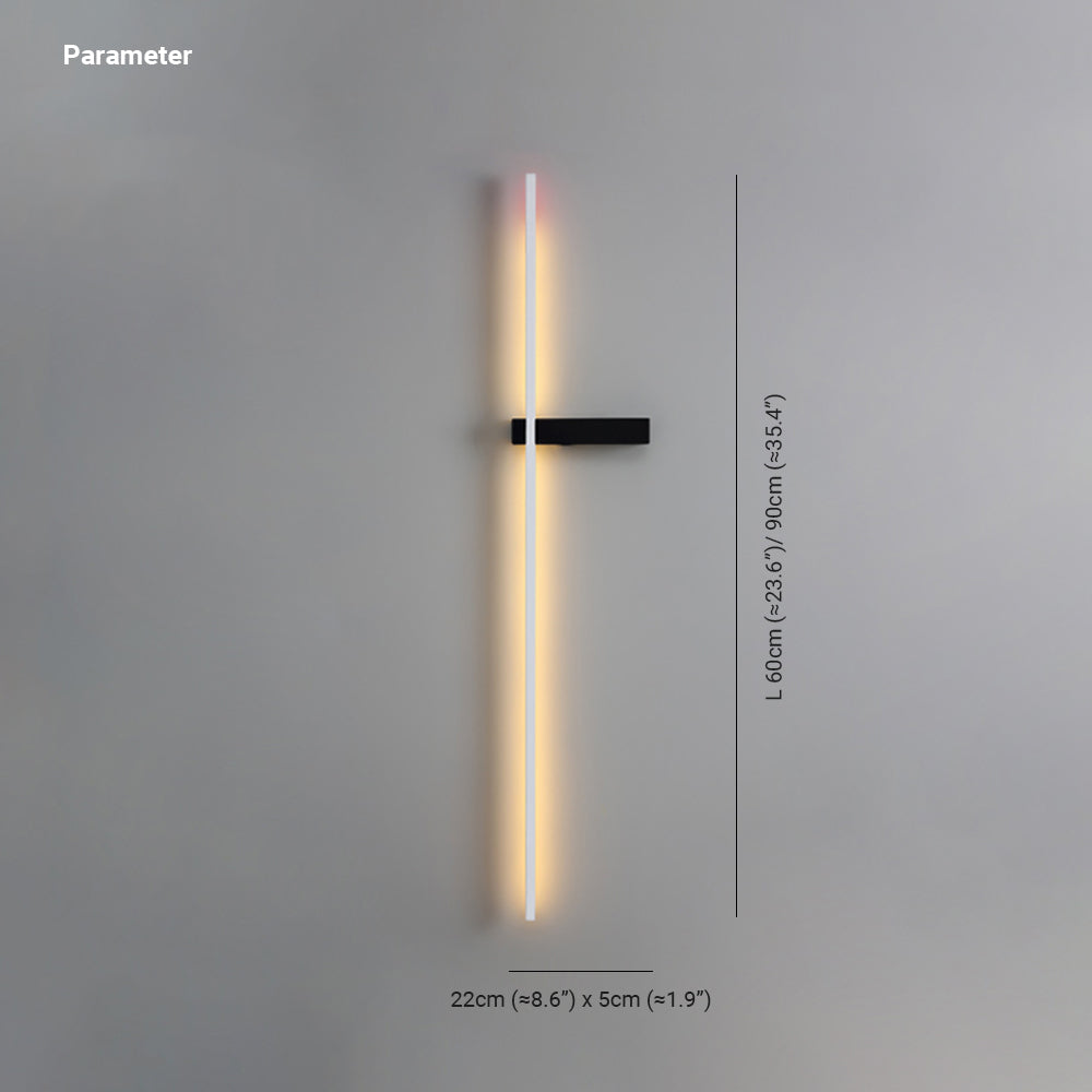 Arisha Minimalist Linear Wall Lamp Multi-Color Linear | ventumra