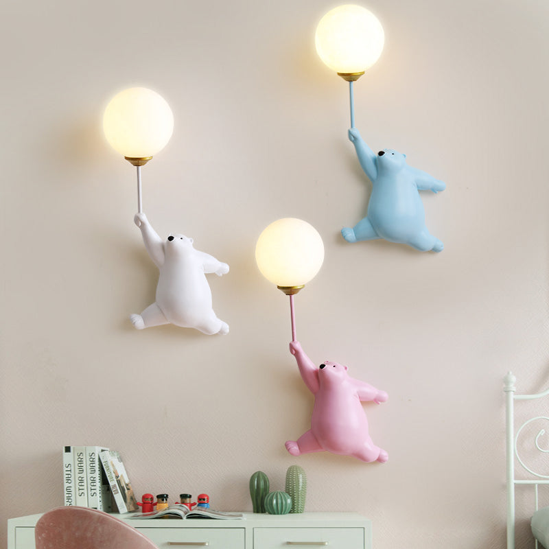 Candeeiro de parede de leitura Urso Balão | ventumra
