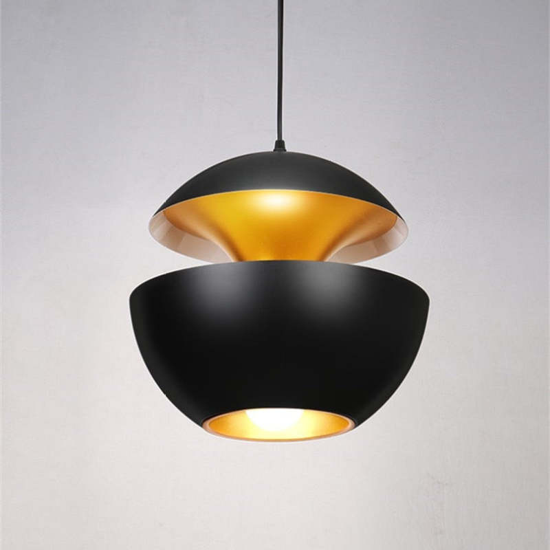 LumaNova Black and White LED Pendant Light for Interiors