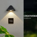 Ray Modern Cone Metal Outdoor Wall Lamp, Black | ventumra
