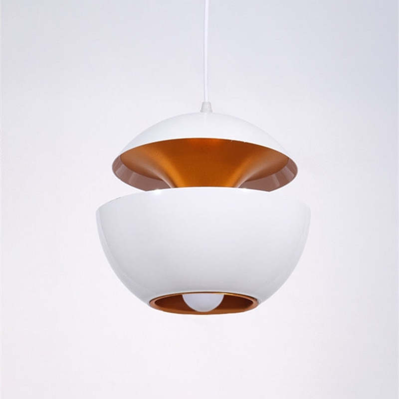 LumaNova Black and White LED Pendant Light for Interiors