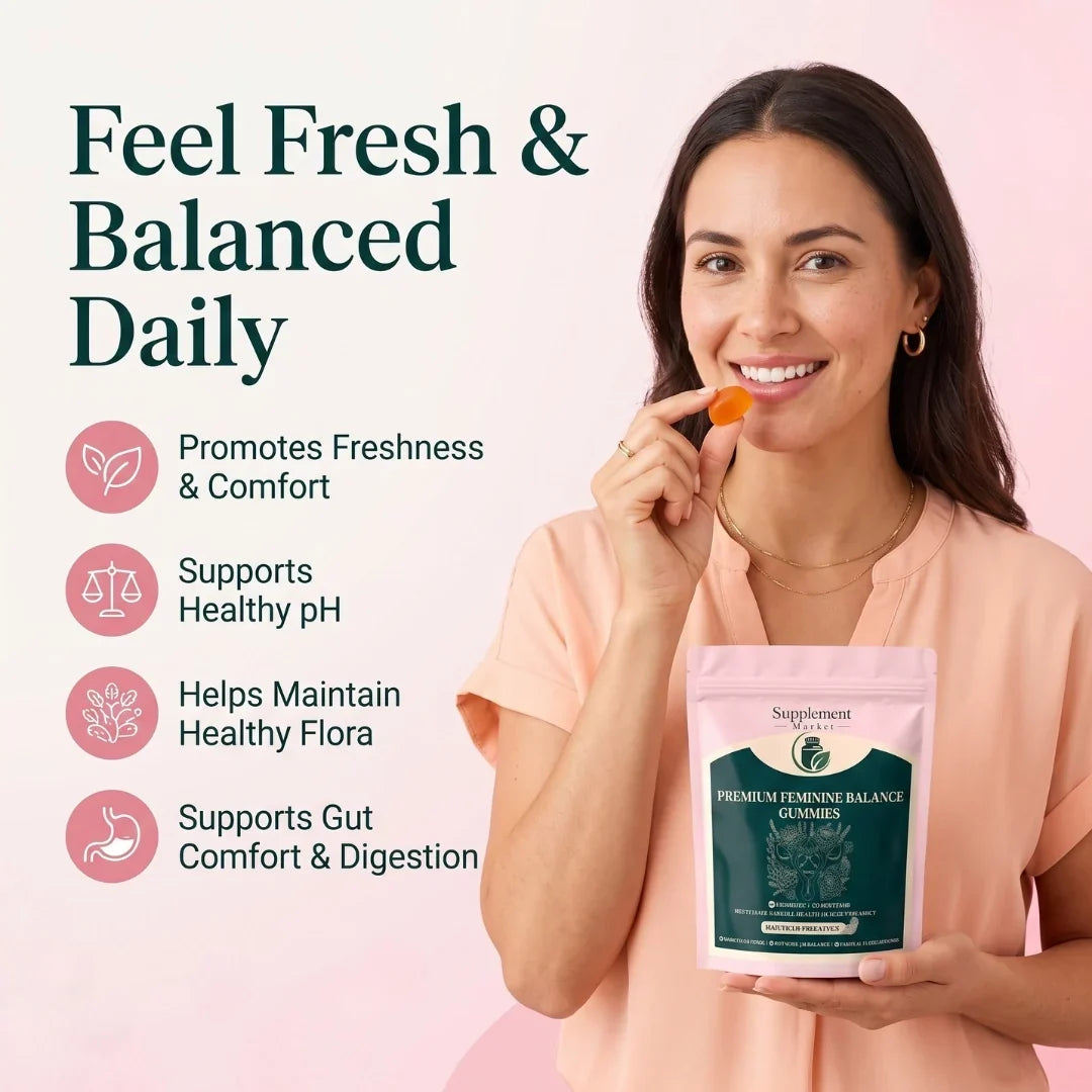 Gommose per l’equilibrio femminile: benessere intimo quotidiano, supporto al pH e alla freschezza