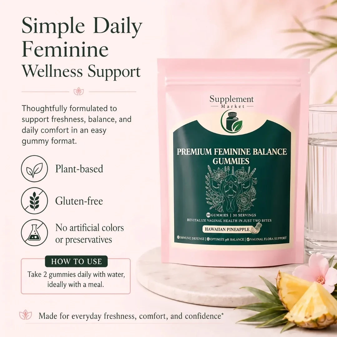 Gommose per l’equilibrio femminile: benessere intimo quotidiano, supporto al pH e alla freschezza