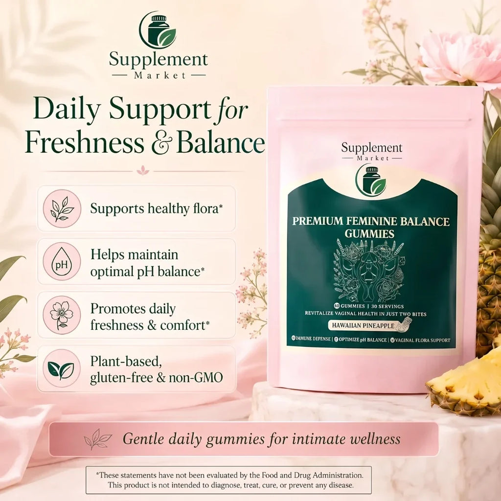 Gommose per l’equilibrio femminile: benessere intimo quotidiano, supporto al pH e alla freschezza