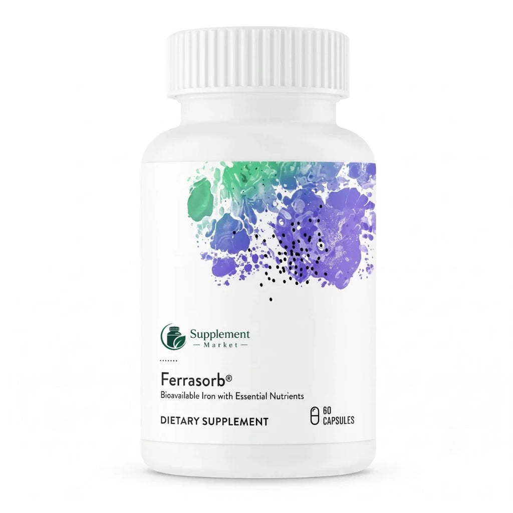 Ferrasorb 鉄コンプレックス：エネルギー補給のための高吸収型ビスグリシネート＆ビタミンB群