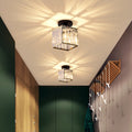 Stonel Modern Metal/Crystal Ceiling Light, 3 Colors | ventumra