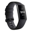 Black Silicone Strap For Fitbit Charge 4 Replacement Band | Ventumra