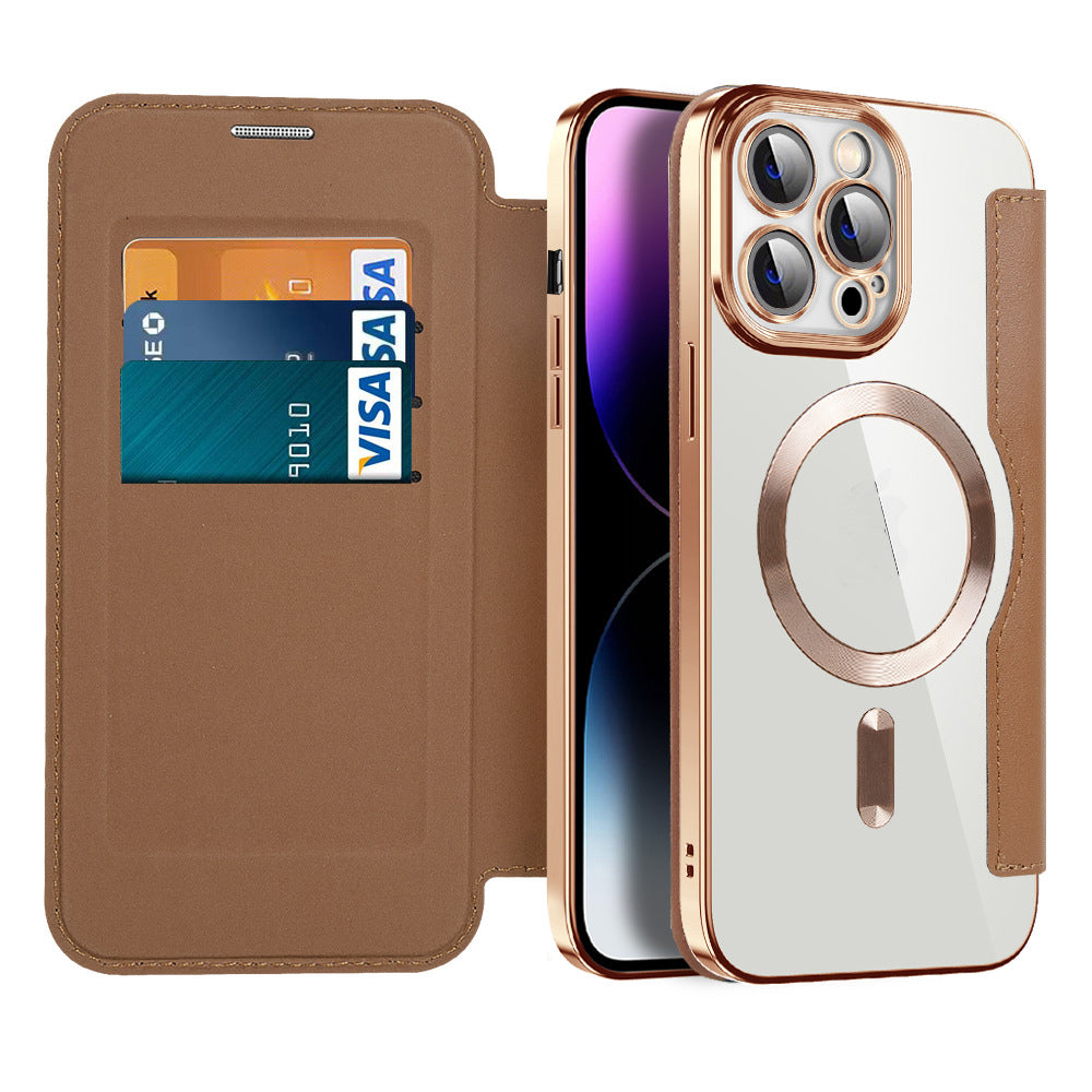 Flip Case with Magnetic Function for the Phone | ventumra