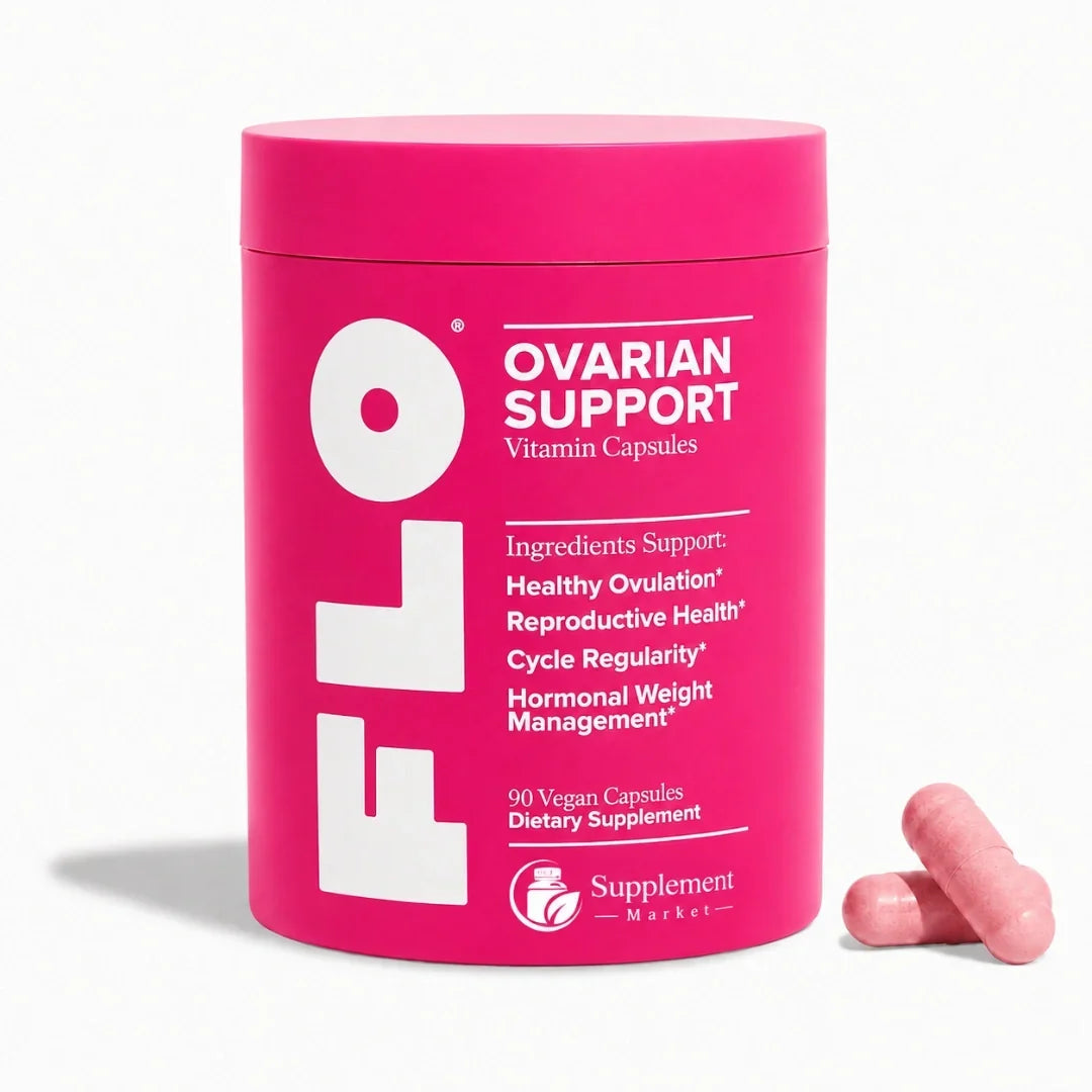 FLO podpora vaječníků a menstruačního cyklu: přirozená hormonální rovnováha a úleva při nepravidelném cyklu