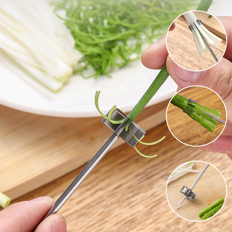 HerbSlice Stainless Steel Vegetable Slicer — Even Cuts