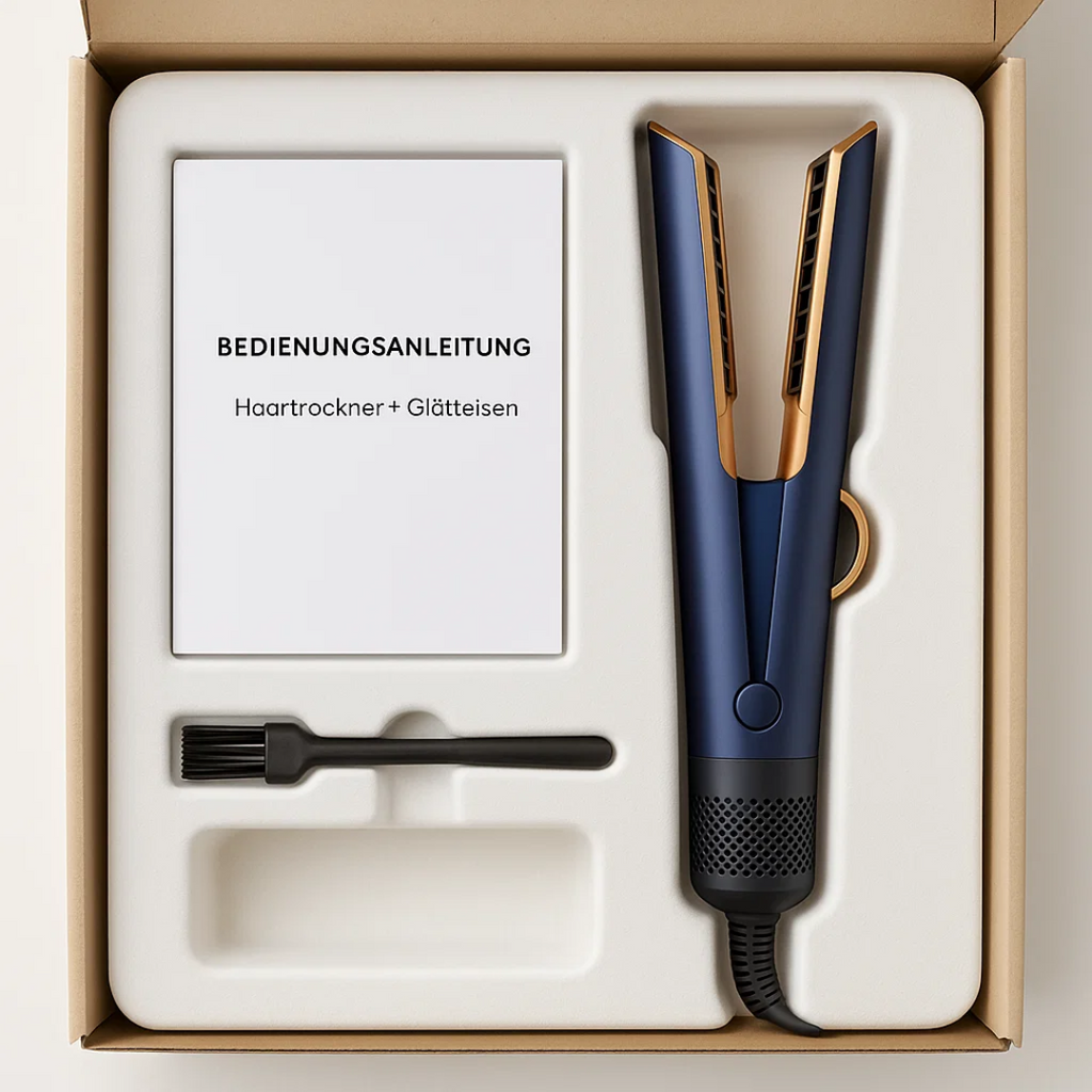 Volyra 2-in-1 Hair Styler — Drying and Straightening in One Step