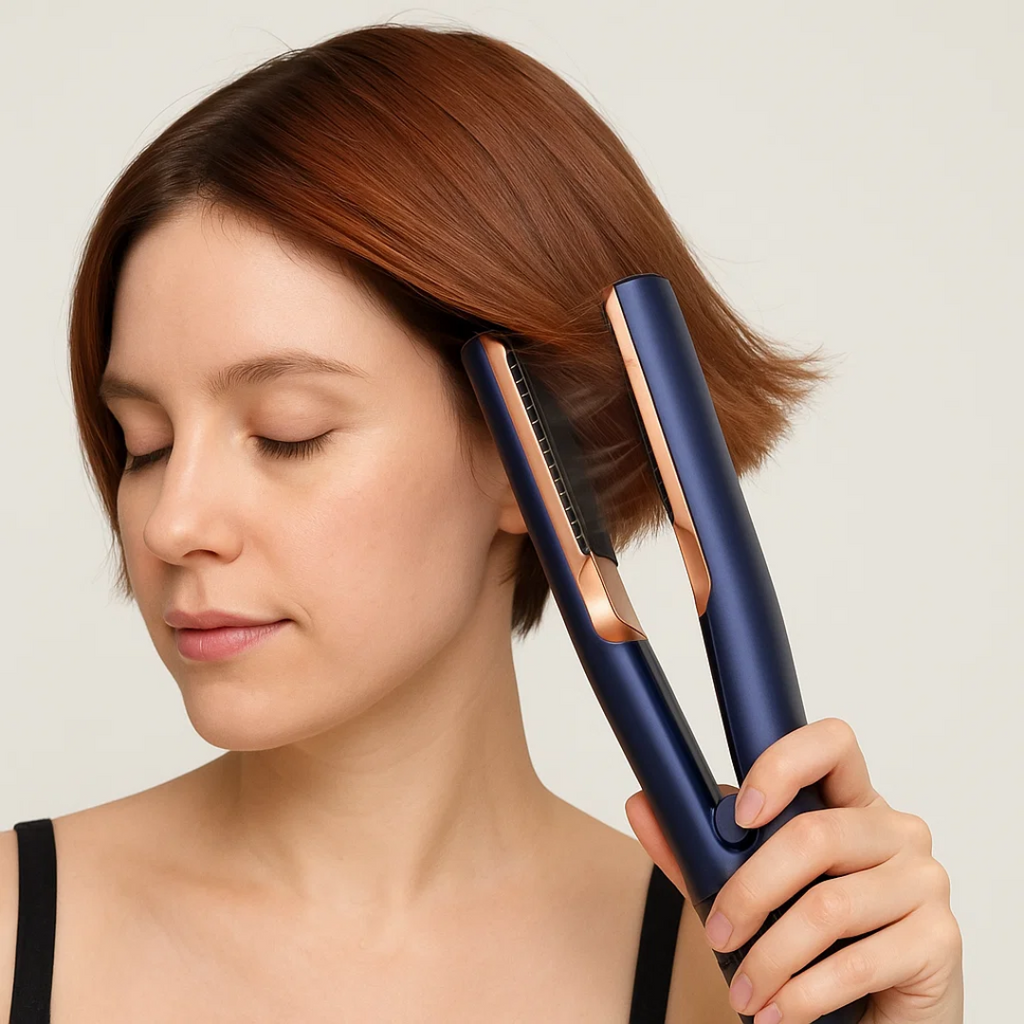 Volyra 2-in-1 Hair Styler — Drying and Straightening in One Step