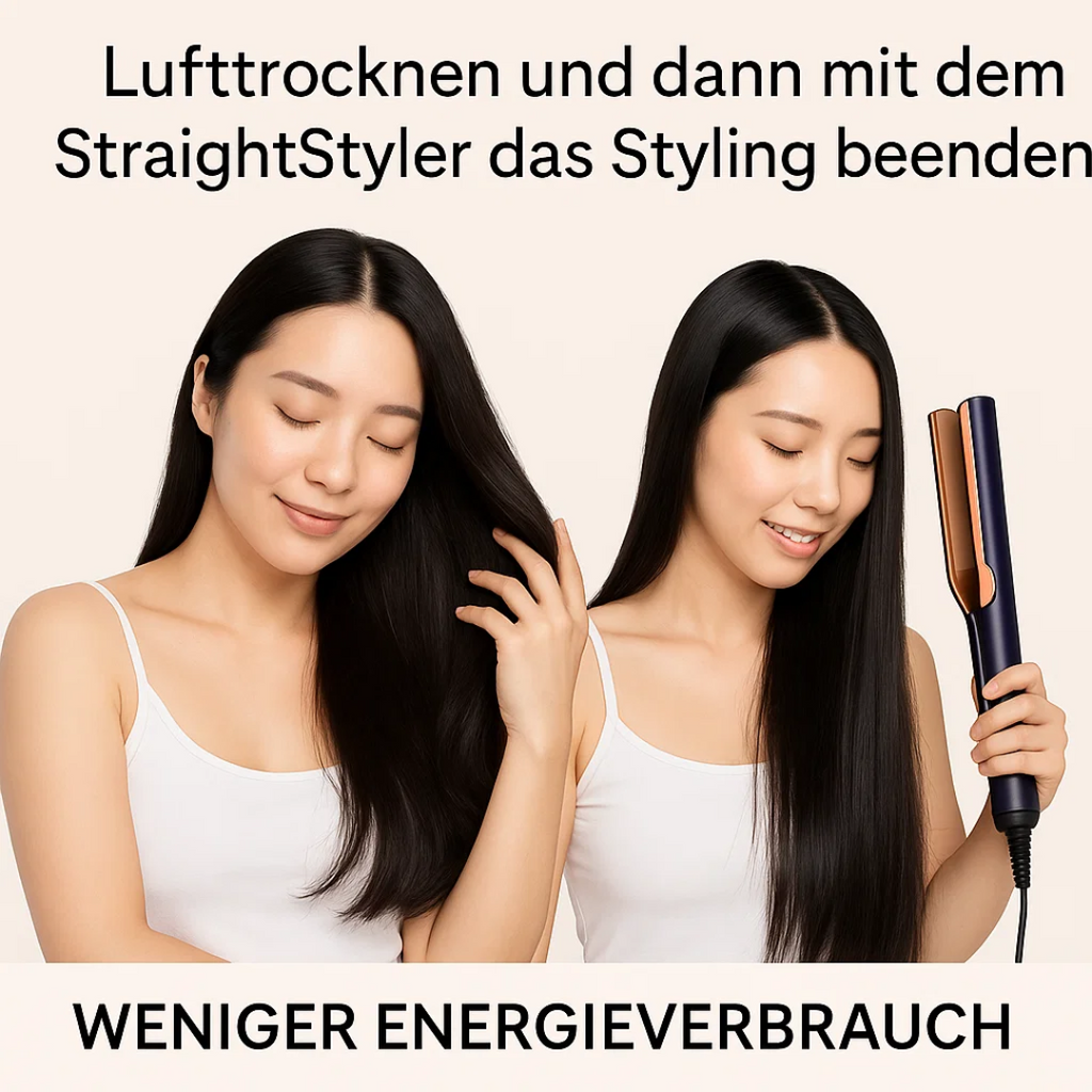 Volyra 2-in-1 Hair Styler — Drying and Straightening in One Step