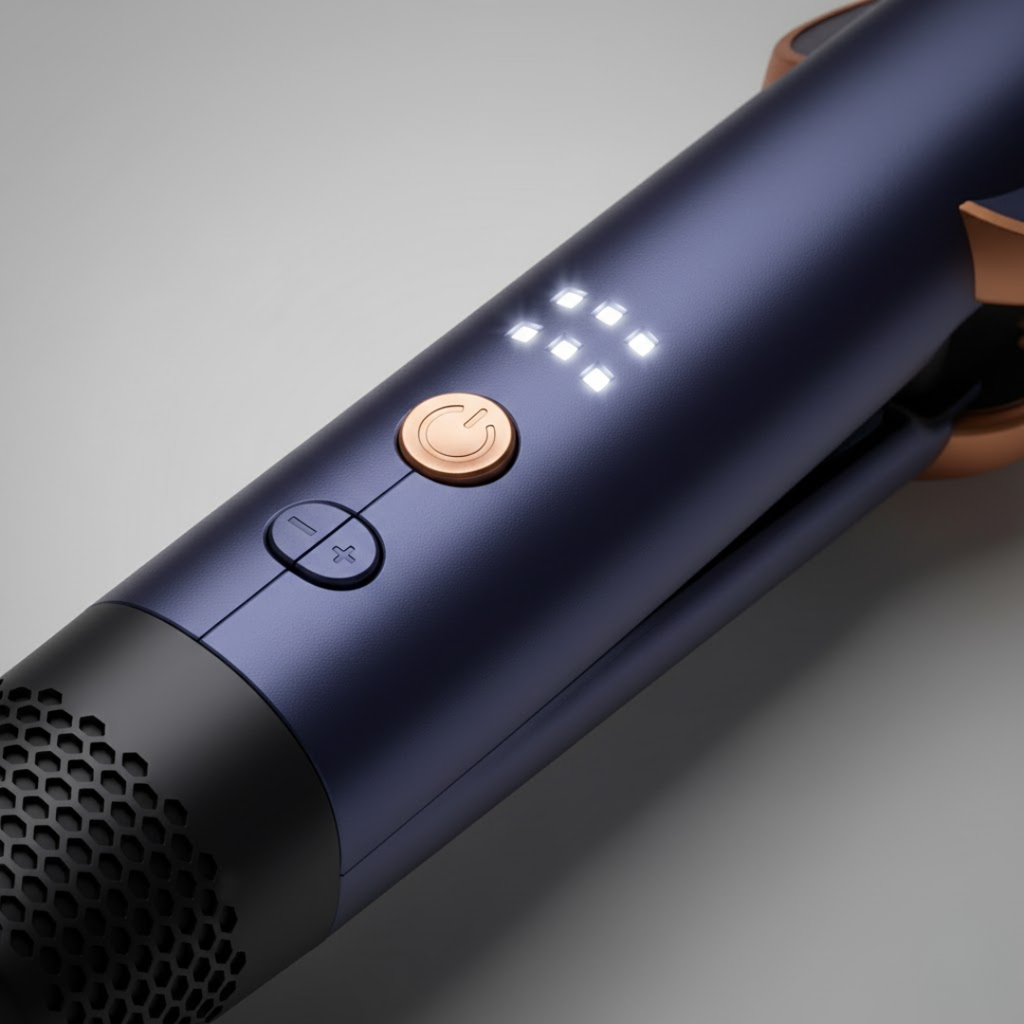 Volyra 2-in-1 Hair Styler — Drying and Straightening in One Step