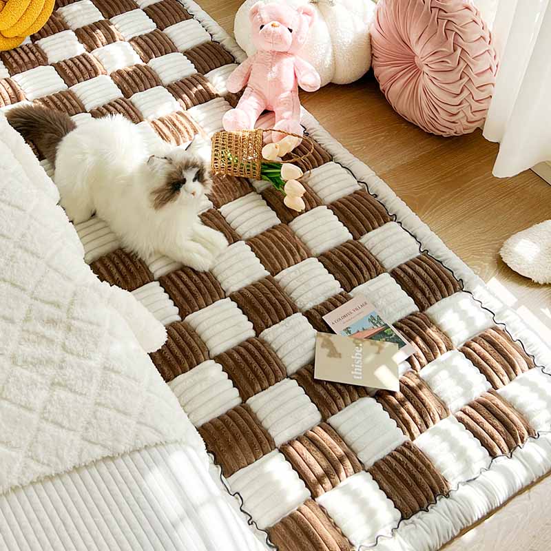 Koc CozyPaw z powłoką antypoślizgową — odporna na zarysowania ochrona przed sierścią
