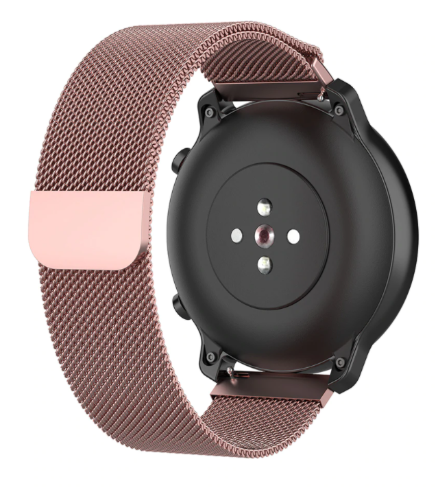 سوار ميلانيزي باللون الوردي لساعة Samsung Galaxy Watch 3 مقاس 41 مم | فينتومرا