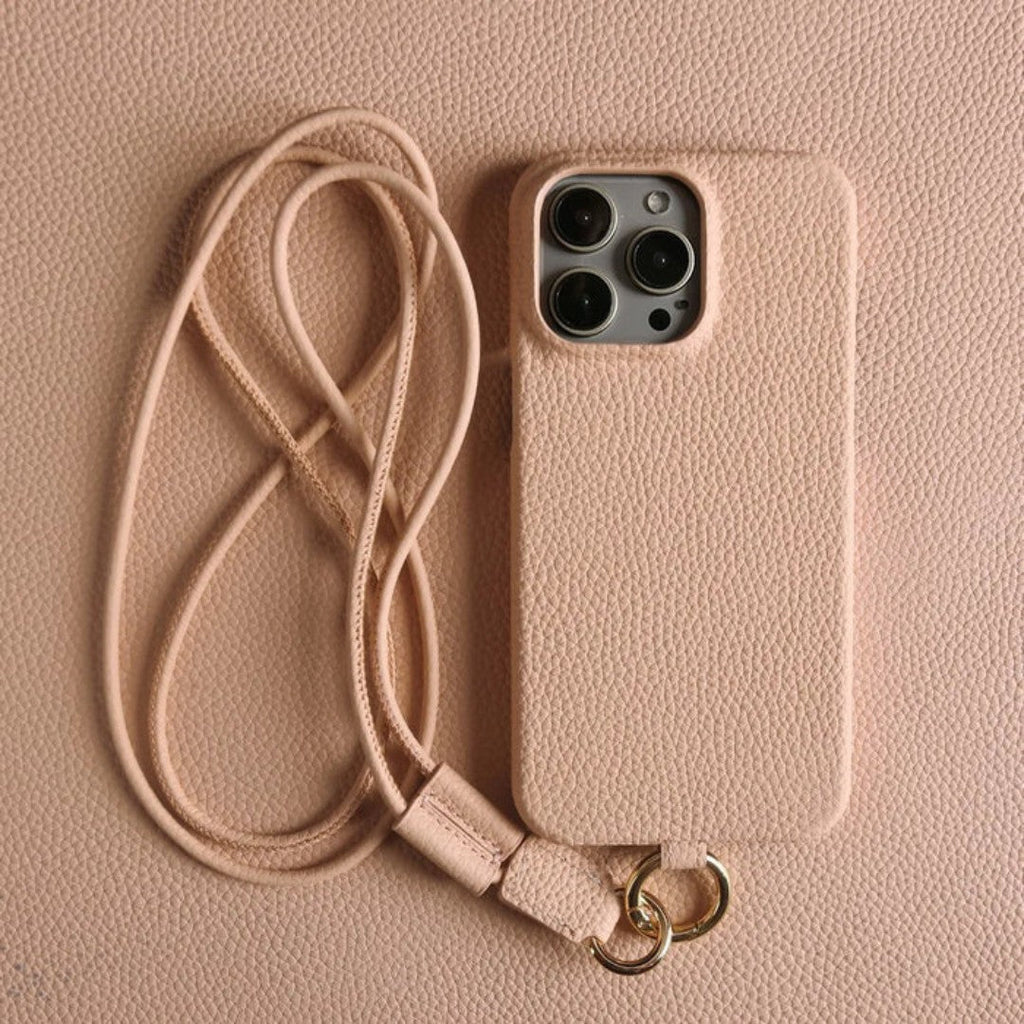 Genuine Leather Phone Case with Crossbody Strap | ventumra