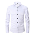 Men's Wrinkle-Free Stretch Dress Shirt | ventumra