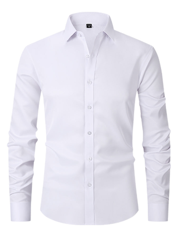 Men's Wrinkle-Free Stretch Dress Shirt | ventumra