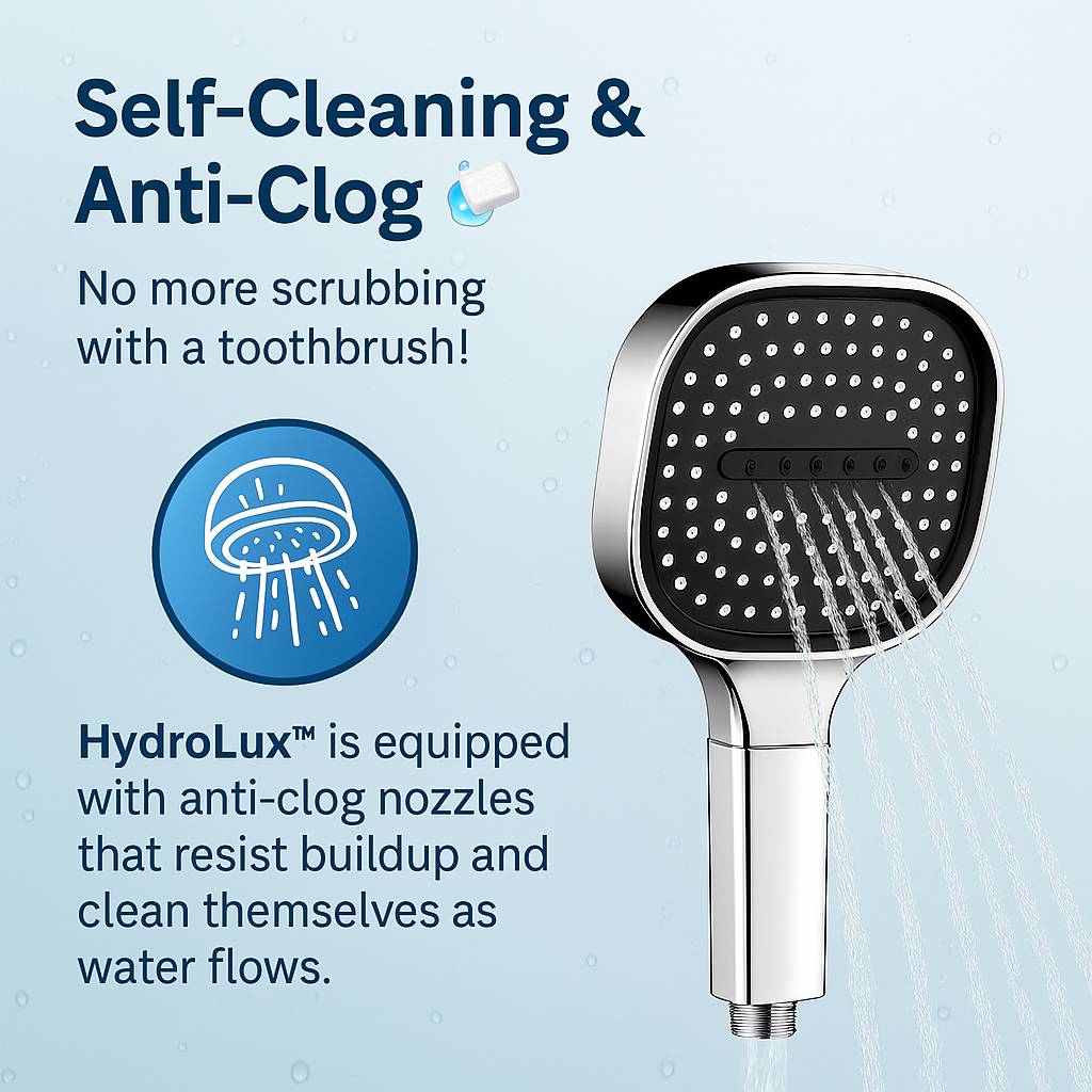 Turbo-Charged Filtration Shower Head for Enhanced Flow | ventumra