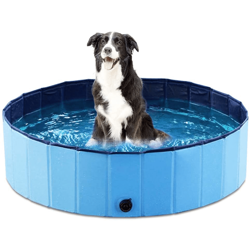 Piscină pliabilă din PVC pentru câini ChillPaws — Bazin pliabil, instalare rapidă