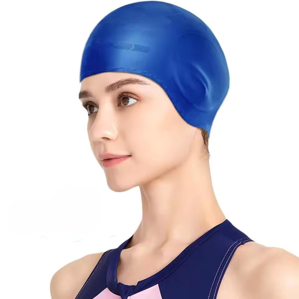 HydroFit Silicone Swim Cap - Ear Protection | ventumra