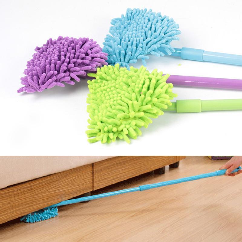 Triangular Floor Mop with 180° Swivel and Adjustable Handle