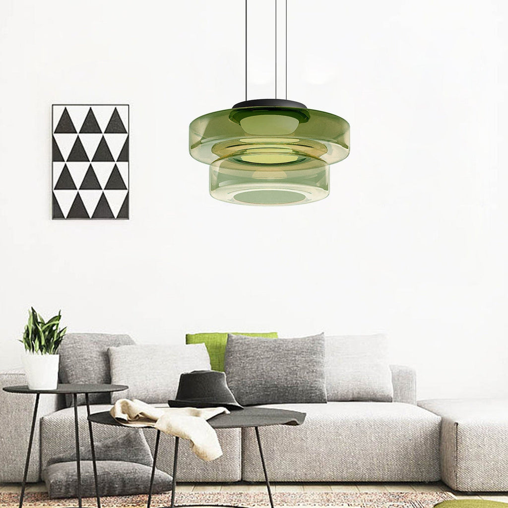Jojo Glass Pendant Light Multi-tiered Structure | ventumra