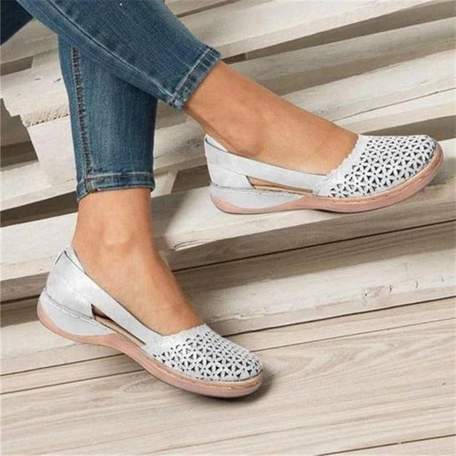 Women's Comfort Ballet Flats for Sensitive Feet, Pain-Free Steps