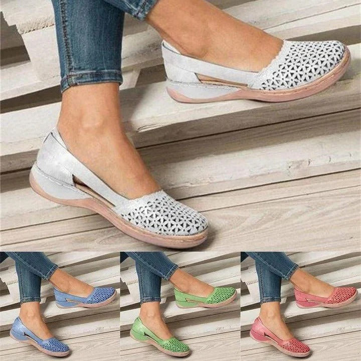Women's Comfort Ballet Flats for Sensitive Feet, Pain-Free Steps