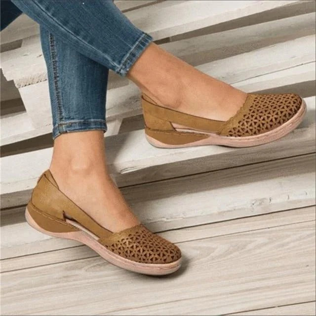 Women's Comfort Ballet Flats for Sensitive Feet, Pain-Free Steps